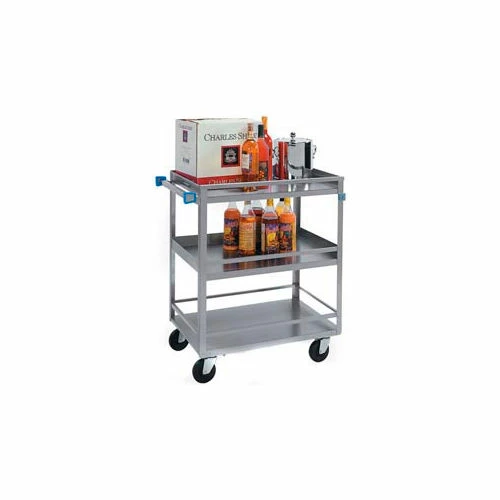 Lakeside® Steel Utility Cart w/3 Shelves, 500 lb. Capacity, 31"L x 19"W x 33-3/4"H 1 Lakeside® Steel Utility Cart w/3 Shelves, 500 lb. Capacity, 31"L x 19"W x 33-3/4"H