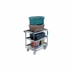 Lakeside® Steel Utility Cart w/3 Shelves, 700 lb. Cap, 37-1/8"L x 22-3/8"W x 37-1/8"H 77 Lakeside® Steel Utility Cart w/3 Shelves, 700 lb. Cap, 37-1/8"L x 22-3/8"W x 37-1/8"H -Utility Carts Elegant store LAF 544