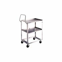 Lakeside® Ergo-One Steel Utility Cart w/3 Shelves, 300 lb. Cap, 28"L x 16-1/2"W x 44-3/8"H