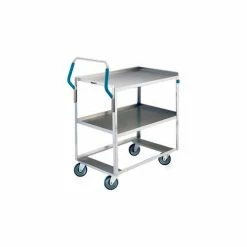 Lakeside® Ergo-One Steel Utility Cart w/3 Shelves, 500 lb. Cap, 28"L x 16-1/2"W x 44-3/8"H