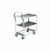 Lakeside® Ergo-One Steel Utility Cart w/3 Shelves, 500 lb. Cap, 31-1/8"L x 19"W x 44-3/8"H