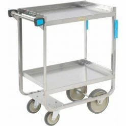 Lakeside® Steel Utility Cart w/2 Shelves, 700 lb. Capacity, 30"L x 16-1/4"W x 34-1/4"H 43 Lakeside® Steel Utility Cart w/2 Shelves, 700 lb. Capacity, 30"L x 16-1/4"W x 34-1/4"H -Utility Carts Elegant store LAF 710