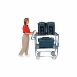 Lakeside® Handler Utility Cart w/2 Shelves, 1000 lb. Capacity, 50-7/16"L x 24-5/8"W x 46-3/4"H