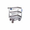 Lakeside® Transport Utility Cart w/3 Shelves, 1000 lb. Cap, 39"L x 22-3/4"W x 37-3/8"H, Gray