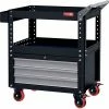 Shuter® Steel Utility Cart, w/3 Lower Drawers, 800 lb. Cap, 34-3/8"L x 19-2/3"W x 34-2/3"H