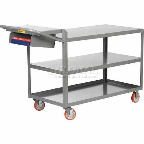 Little Giant® Order Picking Truck w/2 Flush & 1 Lip Shelf, 1200 lb. Cap, 32"L x 18"W x 39"H 1 Little Giant® Order Picking Truck w/2 Flush & 1 Lip Shelf, 1200 lb. Cap, 32"L x 18"W x 39"H