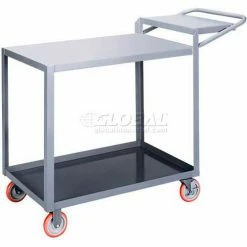 Little Giant® Order Picking Truck w/2 Shelves, 1200 lb. Capacity, 32"L x 18"W x 39"H, Gray