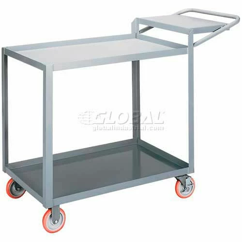 Little Giant® Order Picking Truck w/2 Tray Shelves, 1200 lb. Cap, 32"L x 18"W x 39"H, Gray 1 Little Giant® Order Picking Truck w/2 Tray Shelves, 1200 lb. Cap, 32"L x 18"W x 39"H, Gray