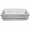 Omnimed® Utility Basket, 2000 lb. Capacity, 24"L x 14-1/4"W x 6"H, Black