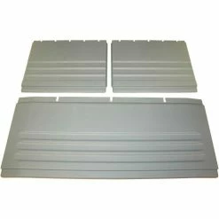 Rubbermaid® Gray Side & Back Panel Kit for Rubbermaid® Utility Carts