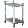 Vollrath® Open Utility Cart w/2 Shelves, 200 lb. Capacity, 30-1/2"L x 18-1/2"W x 36"H, Gray
