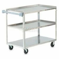 Vollrath® Steel Utility Cart, 500 lb. Capacity, 39-1/2"L x 21"W x 33-1/4"H