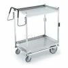 Vollrath® Stainless Steel Standard Cart w/2 Shelves, 650 lb. Capacity, 20"L x 20"W x 44-1/2"H