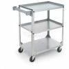 Vollrath® Steel Knocked Down Utility Cart, 300 lb. Cap, 15-1/2"L x 15-1/2"W x 32-5/8"H