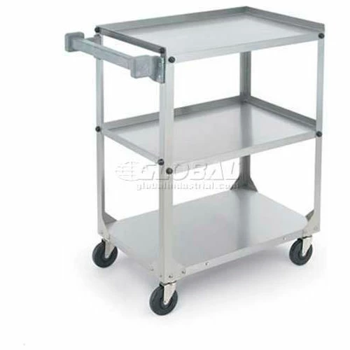 Vollrath® Stainless Steel Knocked Down Utility Cart, 400 lb. Cap,17-3/4"L x 17-3/4"W x 33-3/4"H 1 Vollrath® Stainless Steel Knocked Down Utility Cart, 400 lb. Cap,17-3/4"L x 17-3/4"W x 33-3/4"H