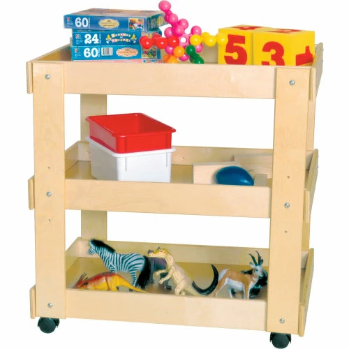 Wood Designs™ Utility Cart, 31"L x 20"W x 31"H, Brown 1 Wood Designs™ Utility Cart, 31"L x 20"W x 31"H, Brown