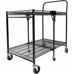 Bostitch Stow-Away Cart, Large Black