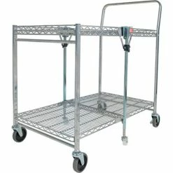 Bostitch Stow-Away Cart, Large Chrome
