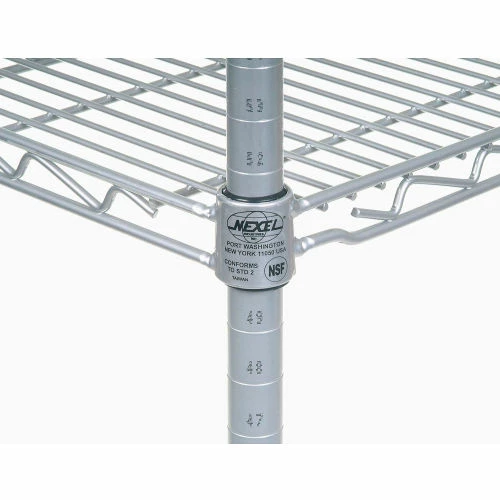 Nexelate® Curbside Cart w/3 Wire Shelves & Pneumatic Casters, 54"L x 21"W x 43"H 3 Nexelate® Curbside Cart w/3 Wire Shelves & Pneumatic Casters, 54"L x 21"W x 43"H - Image 3