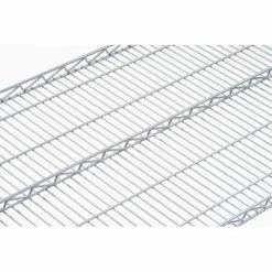 Nexel® Utility Cart w/2 Shelves & Poly Brake Casters, 1200 lb. Cap, 42"L x 24"W x 39"H, Silver -Utility Carts Elegant store nxlate detail07 7